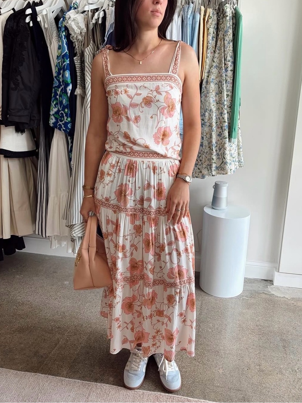 Floral Maxi Skirt Set - Picture 2 of 7